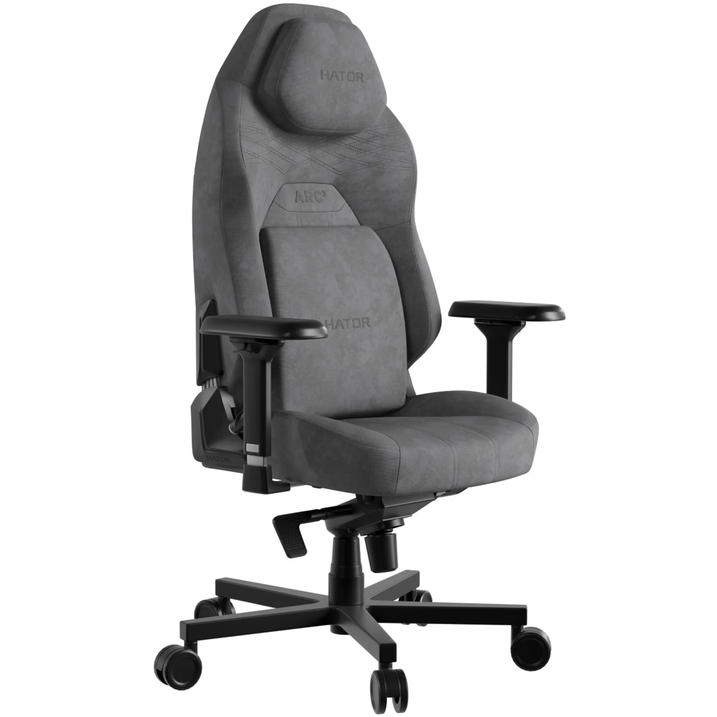 Купити Крісло для геймерів HATOR Arc 3 L Velour Grey (HTC3446L) - фото 2
