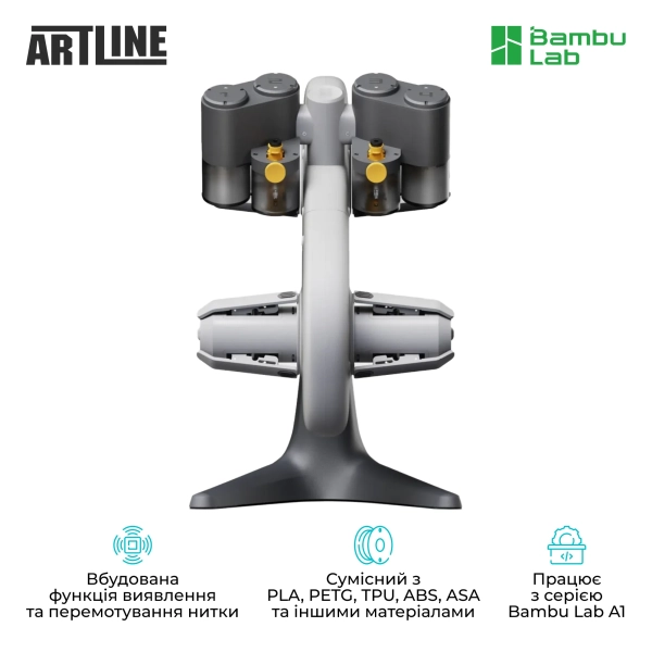 Купить 3D принтер Bambu Lab A1 Mini Combo (PF002-M+SA005-EU) - фото 7
