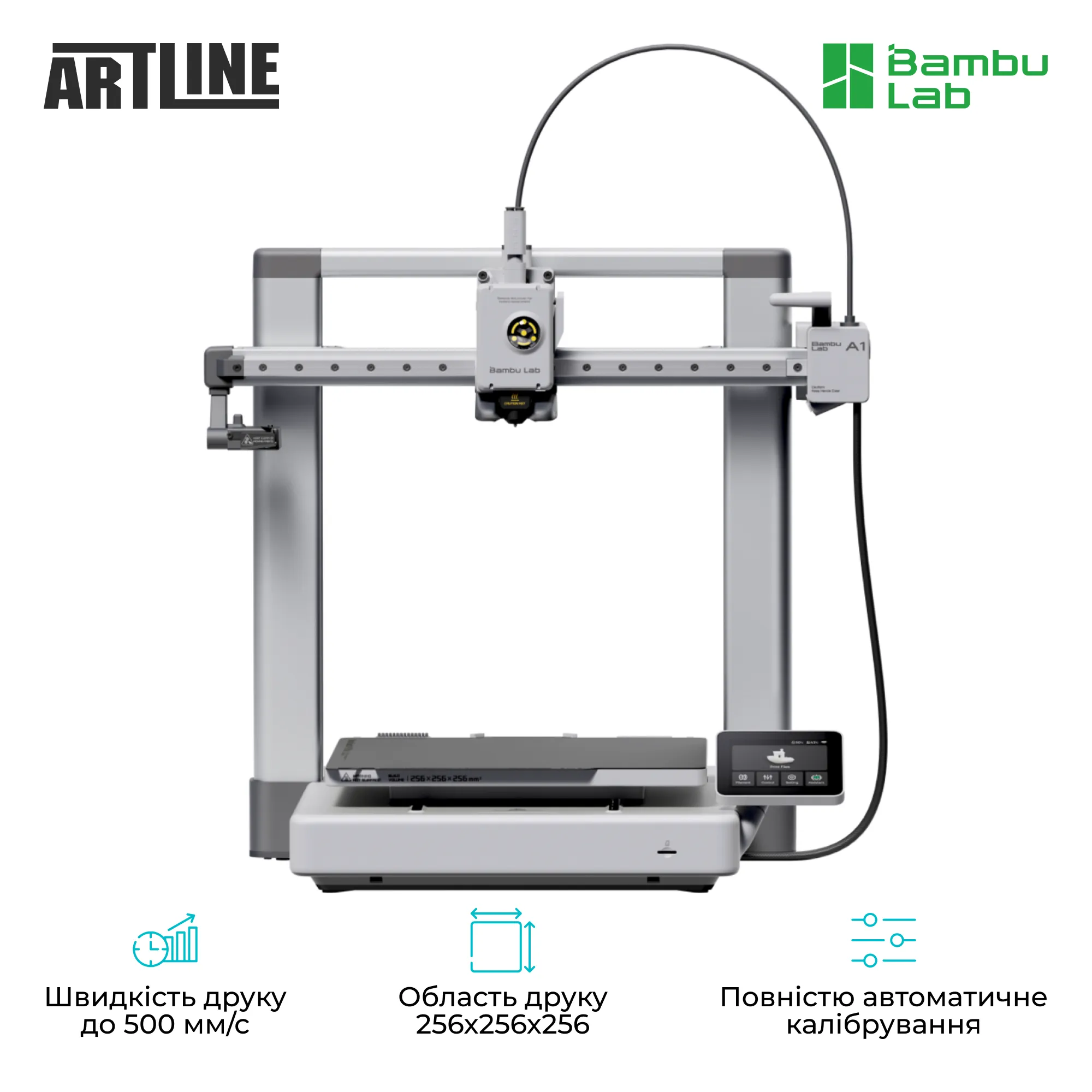 Купить 3D принтер Bambu Lab A1 (PF002-A-EU2) - фото 2