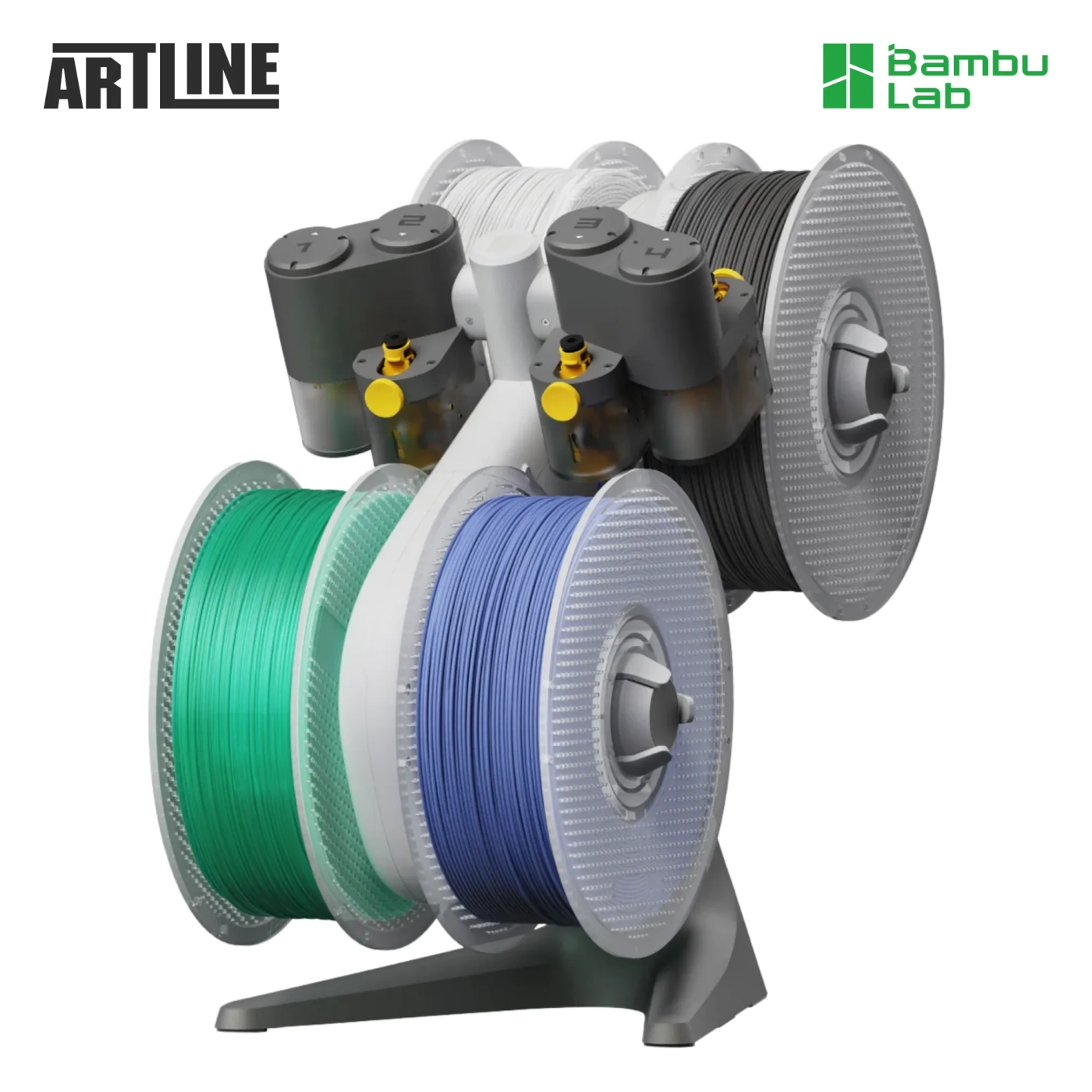 Купить 3D принтер Bambu Lab A1 Combo (PF002-A+SA005-EU2) - фото 8