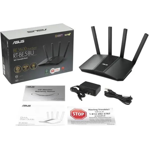 Купити Маршрутизатор ASUS RT-BE58U V2 (90IG0A70-MO9C00) - фото 5