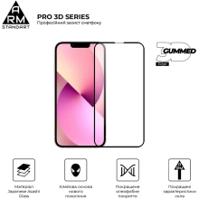 Купити Захисне скло ArmorStandart Pro 3D для Apple iPhone 14/13/13 Pro (ARM60264) - фото 3