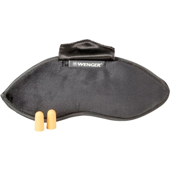Купить Маска на глаза и беруши Wenger Eyemask with Ear Plugs Black (604598) - фото 1