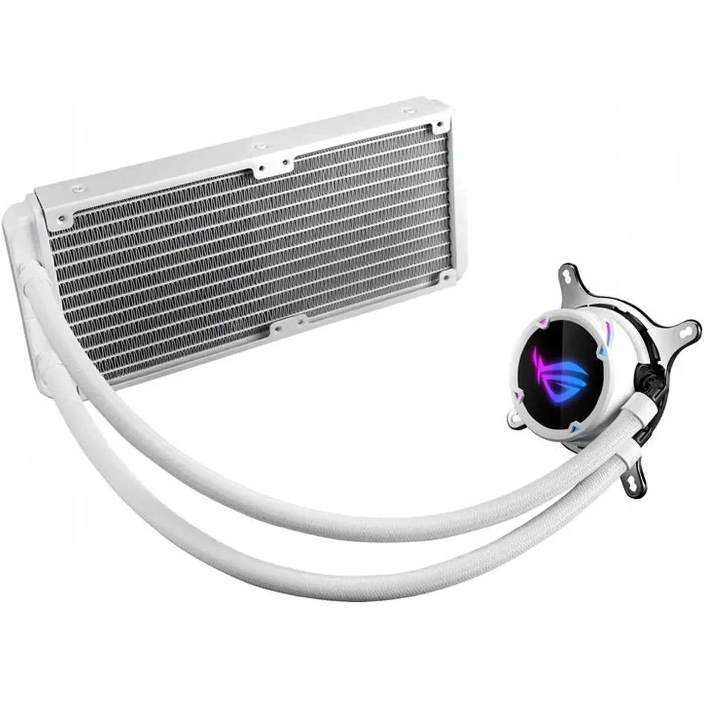 Купити Система водяного охолодження ASUS ROG STRIX LC 240 RGB White (ROG-STRIX-LC-240-RGB-WE w/o FAN) - фото 1