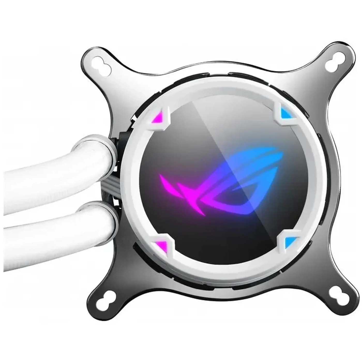 Купити Система водяного охолодження ASUS ROG STRIX LC 240 RGB White (ROG-STRIX-LC-240-RGB-WE w/o FAN) - фото 4