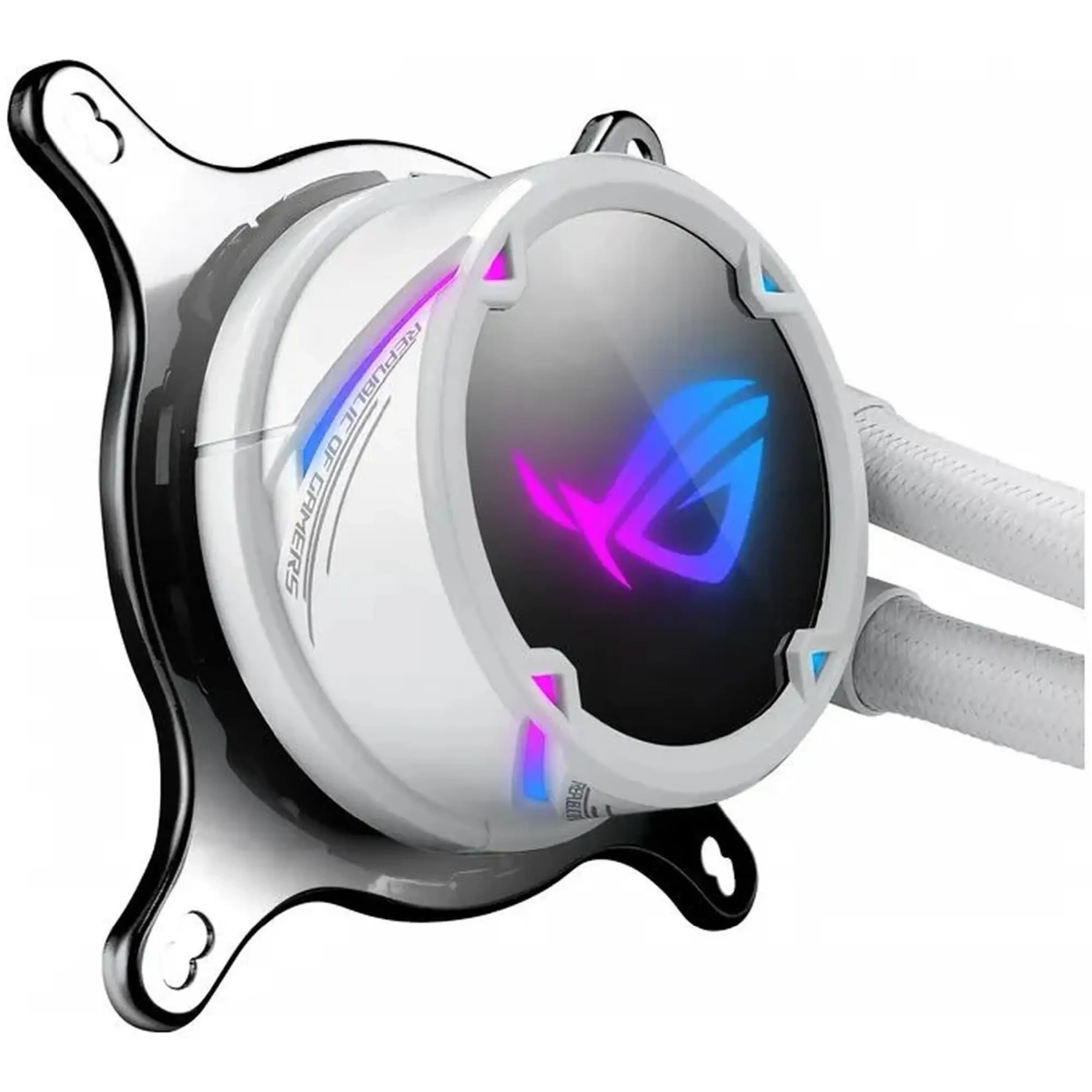Купити Система водяного охолодження ASUS ROG STRIX LC 240 RGB White (ROG-STRIX-LC-240-RGB-WE w/o FAN) - фото 5