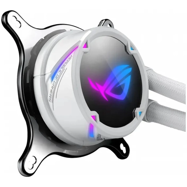 Купити Система водяного охолодження ASUS ROG STRIX LC 240 RGB White (ROG-STRIX-LC-240-RGB-WE w/o FAN) - фото 5