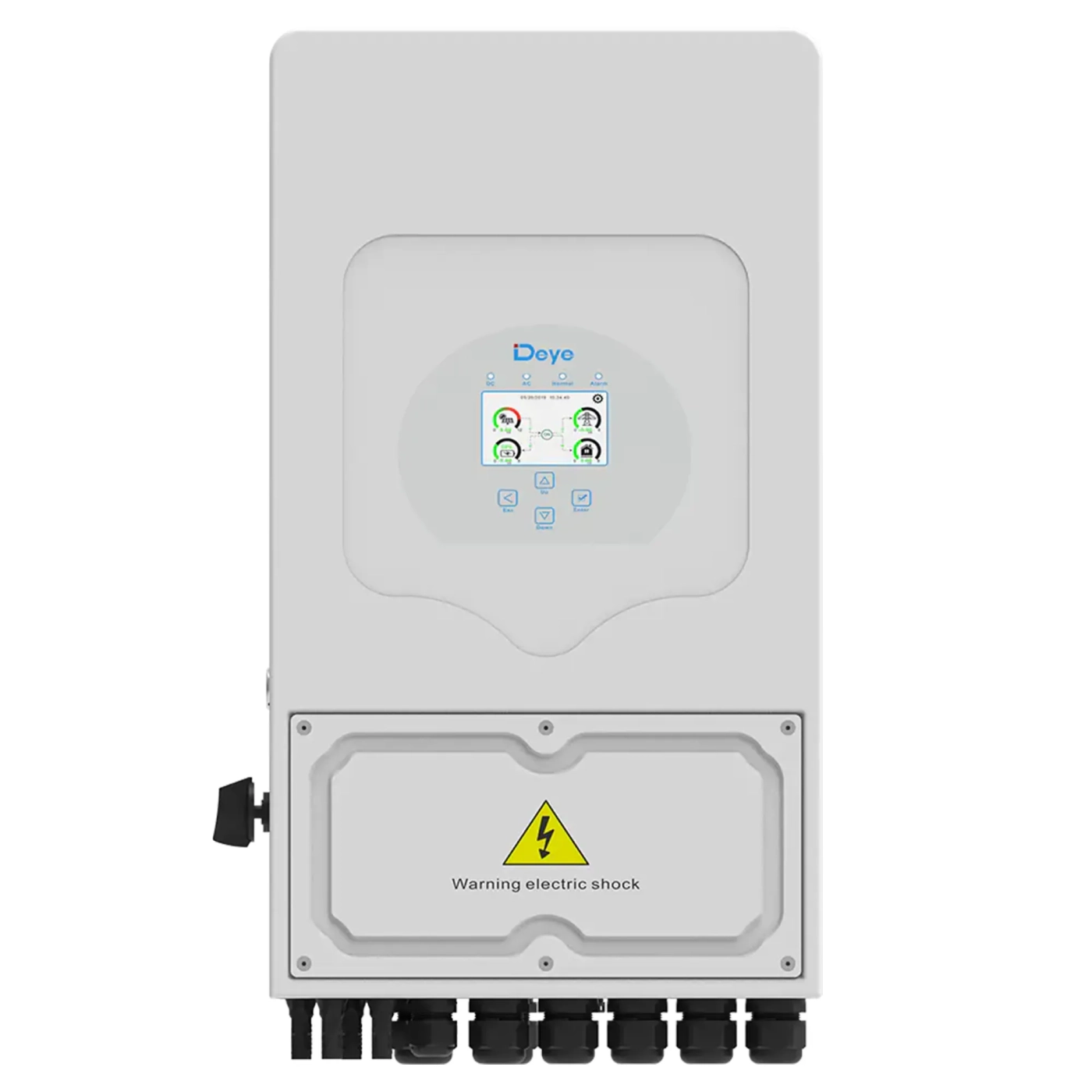 Купить Гибридный инвертор DEYE SUN-8K-SG05LP1-EU-AM2-P 8KW 48V 2 MPPT 220V Однофазный - фото 1