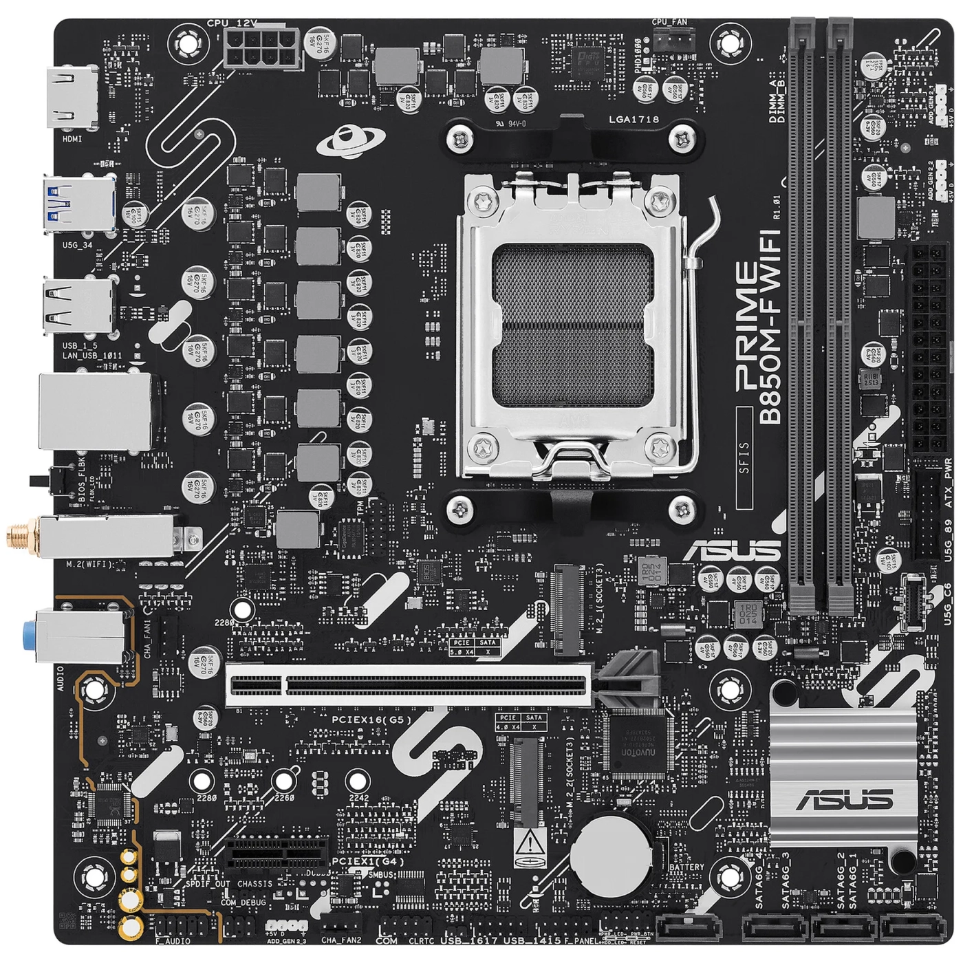 Купить Материнская плата ASUS PRIME B850M-F WIFI - фото 1
