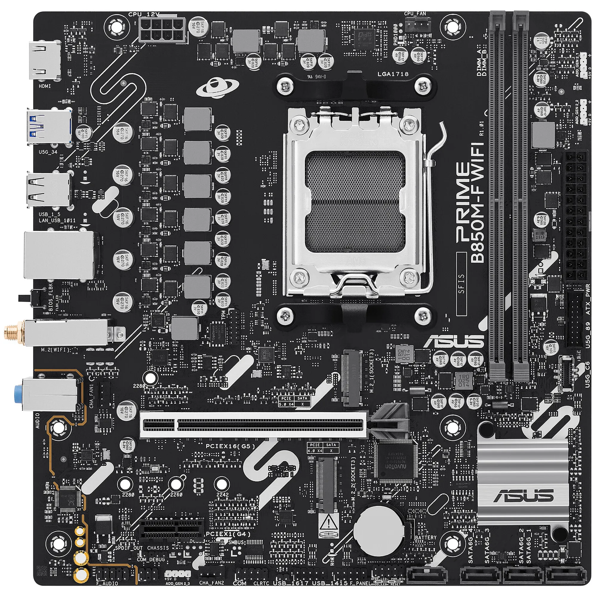 Купить Материнская плата ASUS PRIME B850M-F WIFI - фото 1