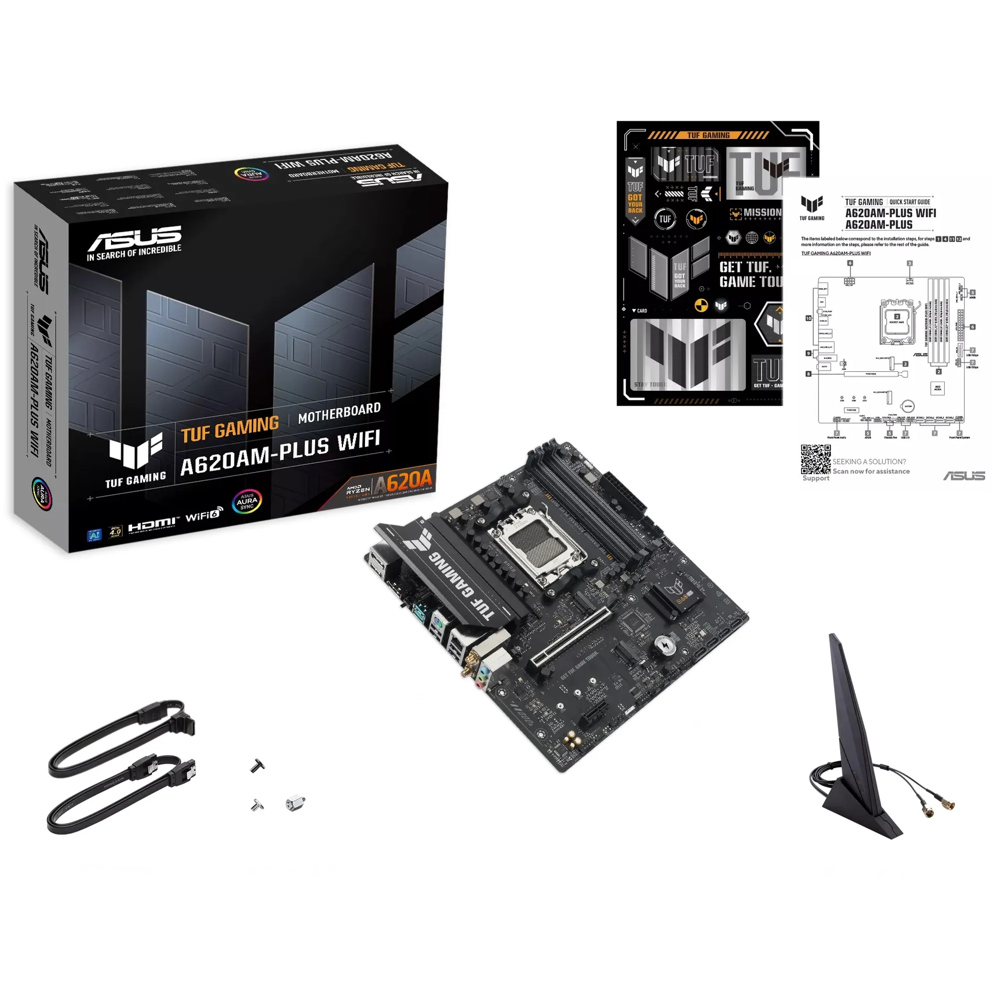 Купить Материнская плата ASUS TUF GAMING A620AM-PLUS WIFI - фото 9