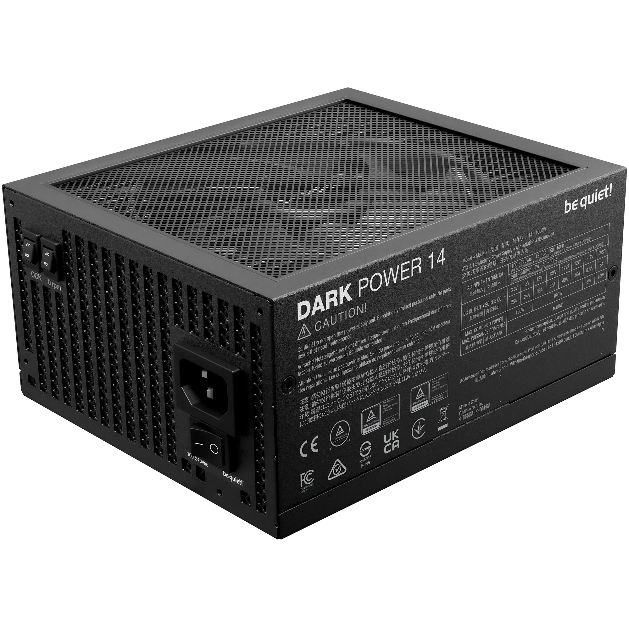 Купити Блок живлення be quiet! Dark Power 14 1000W (BP020EU) - фото 3