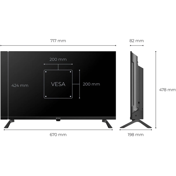 Купить Телевизор Kivi 32H820KB - фото 4