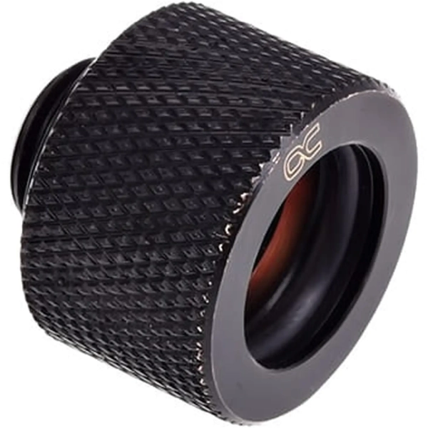 Купити Фітинг Alphacool HT 16mm HardTube compression fitting G1/4 6-pack Deep Black (17385) - фото 2