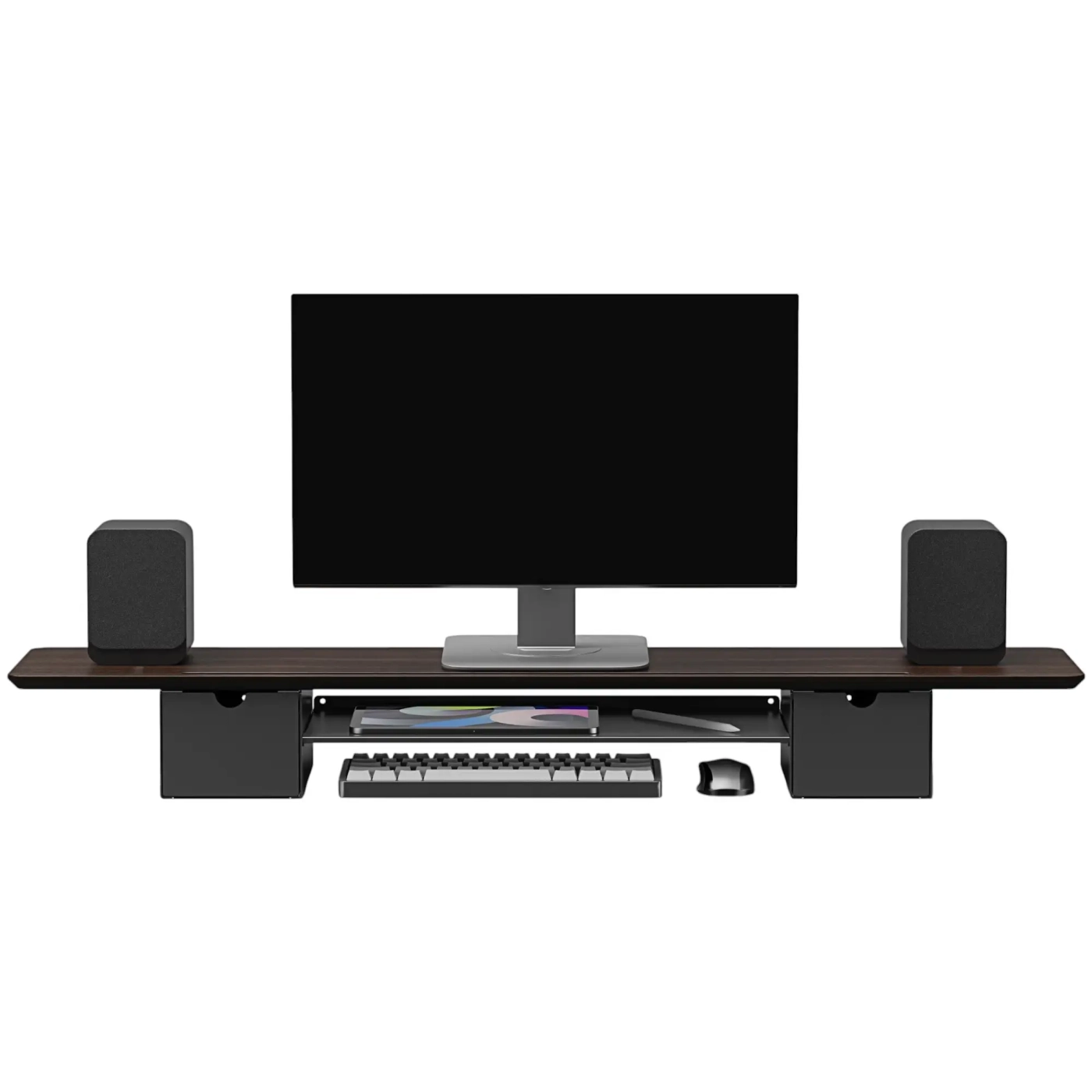 Купити Столик для ноутбука/монітора OfficePro MR177DW Dark Wood/Black - фото 5