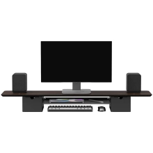 Купити Столик для ноутбука/монітора OfficePro MR177DW Dark Wood/Black - фото 5