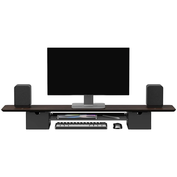 Купити Столик для ноутбука/монітора OfficePro MR177DW Dark Wood/Black - фото 5