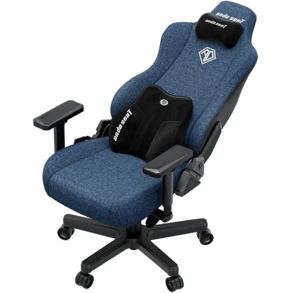 Купить Кресло для геймеров Anda Seat Kaiser 3E XL Dark Blue Fabric (AD23YC-XL-09-S-CF-S01) - фото 4