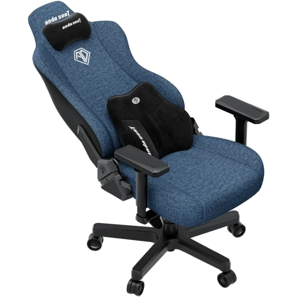Купить Кресло для геймеров Anda Seat Kaiser 3E XL Dark Blue Fabric (AD23YC-XL-09-S-CF-S01) - фото 5