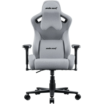 Купить Кресло для геймеров Anda Seat Kaiser 2 Pro Size XL Gray Linen Fabric (AD12YXL-17-G-F-G02) - фото 1