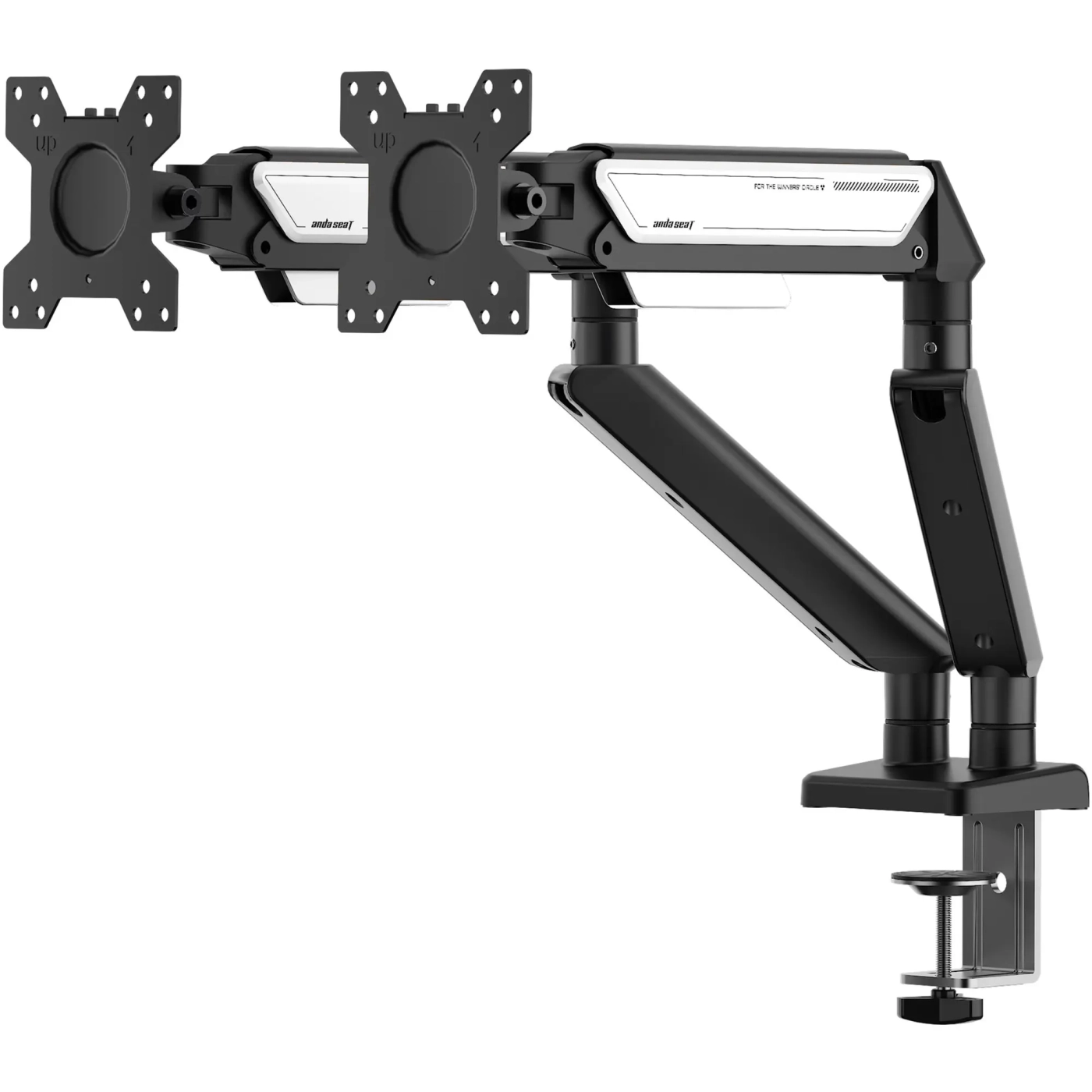 Купить Кронштейн Anda Seat Stealth II Duo Black/White (AD-W-A6D-2S-BW) - фото 1