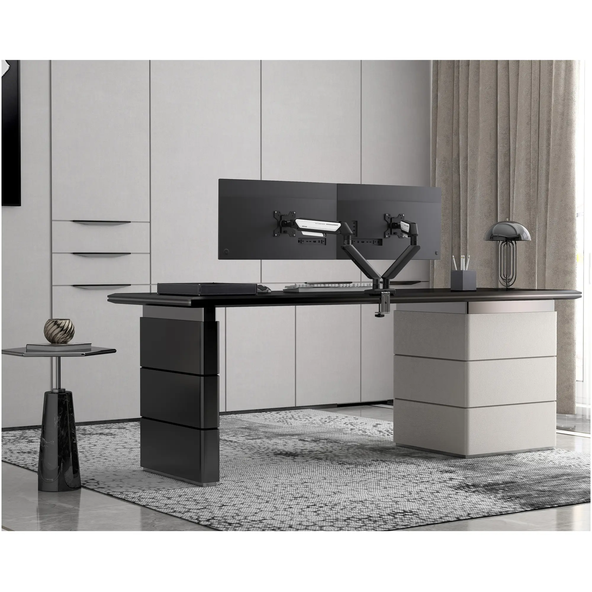 Купить Кронштейн Anda Seat Stealth II Duo Black/White (AD-W-A6D-2S-BW) - фото 7