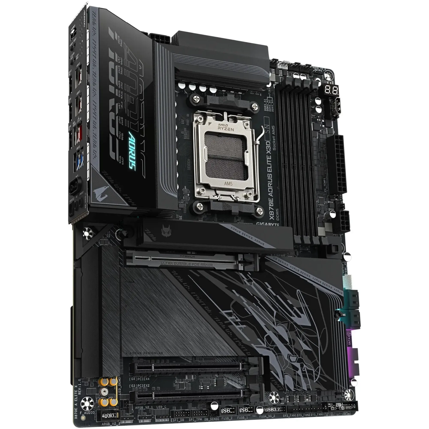 Купить Материнская плата GIGABYTE X870E AORUS ELITE X3D - фото 2