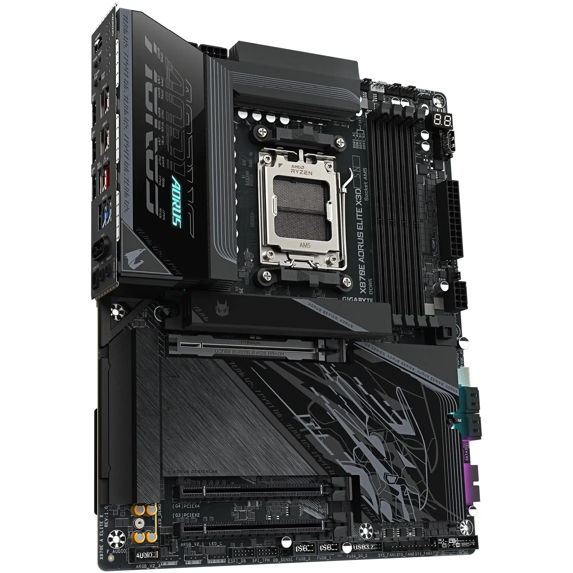 Купить Материнская плата GIGABYTE X870E AORUS ELITE X3D - фото 2