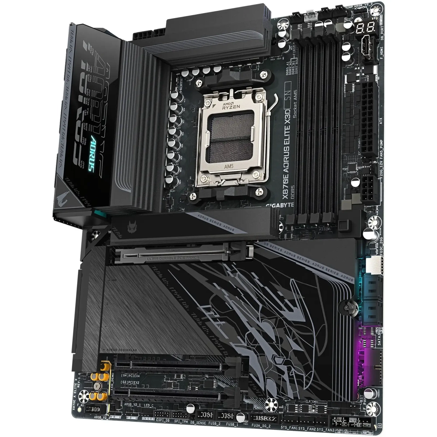 Купить Материнская плата GIGABYTE X870E AORUS ELITE X3D - фото 3