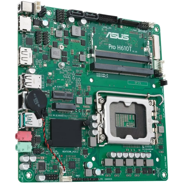 Купити Материнська плата ASUS PRO H610T-CSM - фото 3