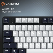Купити Клавіатура GamePro Genesis Metallic MK110B Outemu Red Switch UA Black (MK110B) - фото 10