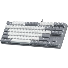Купити Клавіатура GamePro Genesis Metallic MK110G Outemu Red Switch UA Gray (MK110G) - фото 3