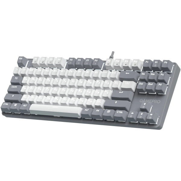Купити Клавіатура GamePro Genesis Metallic MK110G Outemu Red Switch UA Gray (MK110G) - фото 3