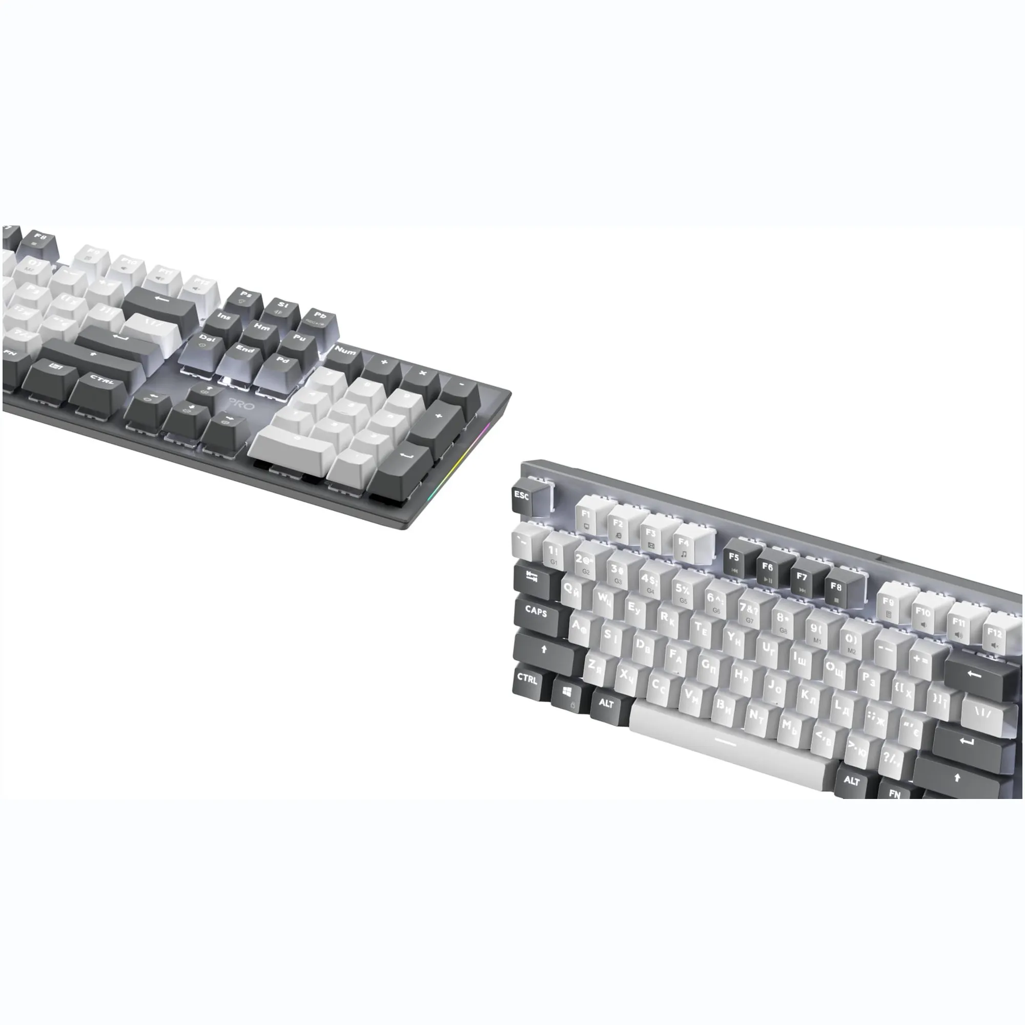 Купить Клавиатура GamePro Genesis Metallic MK144G Outemu Red Switch UA Gray (MK144G) - фото 4