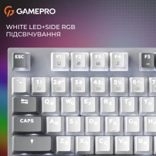 Купить Клавиатура GamePro Genesis Metallic MK144G Outemu Red Switch UA Gray (MK144G) - фото 10