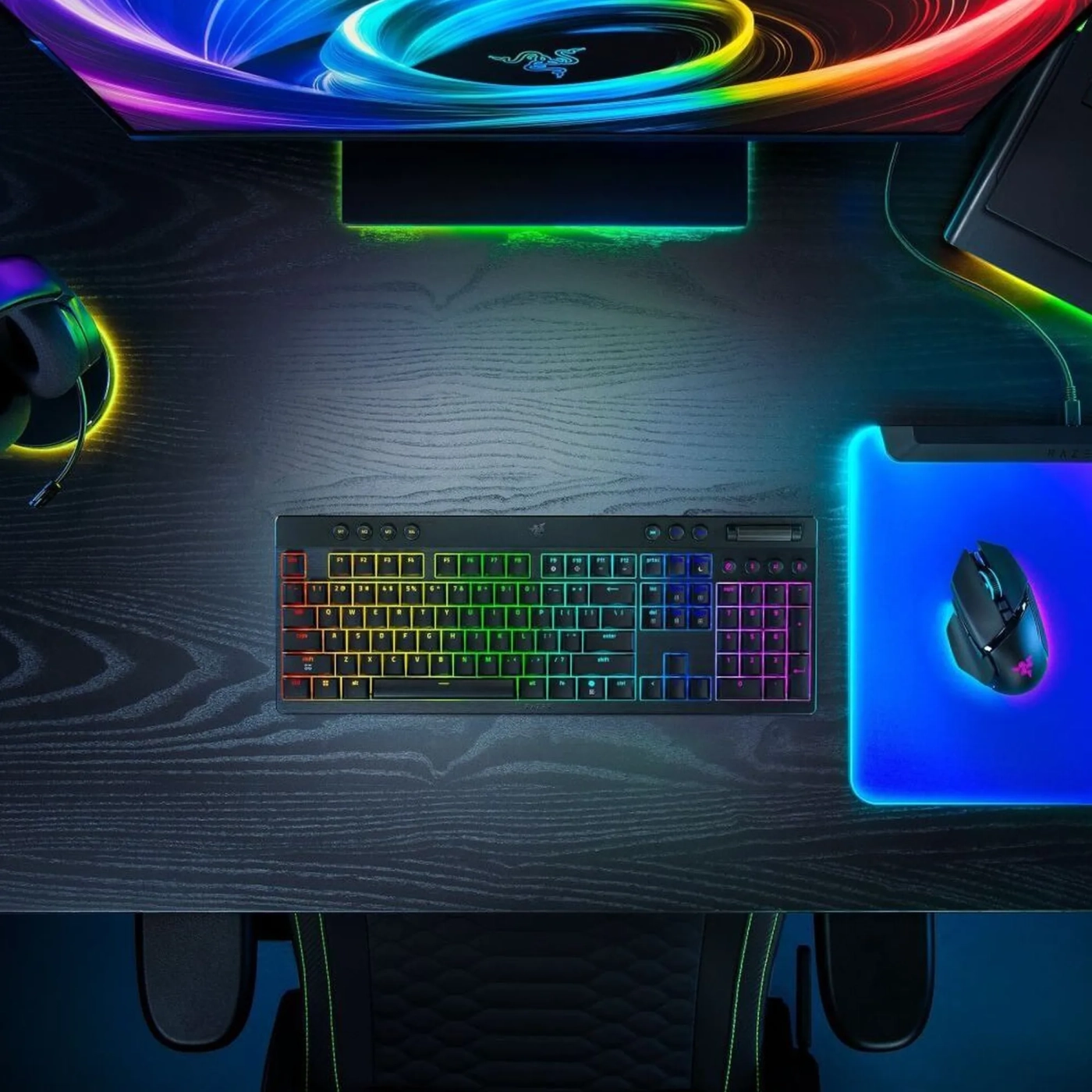 Купить Клавиатура RAZER BlackWidow V4 Low-Profile Green Switch (RZ03-05270100-R3M1) - фото 9