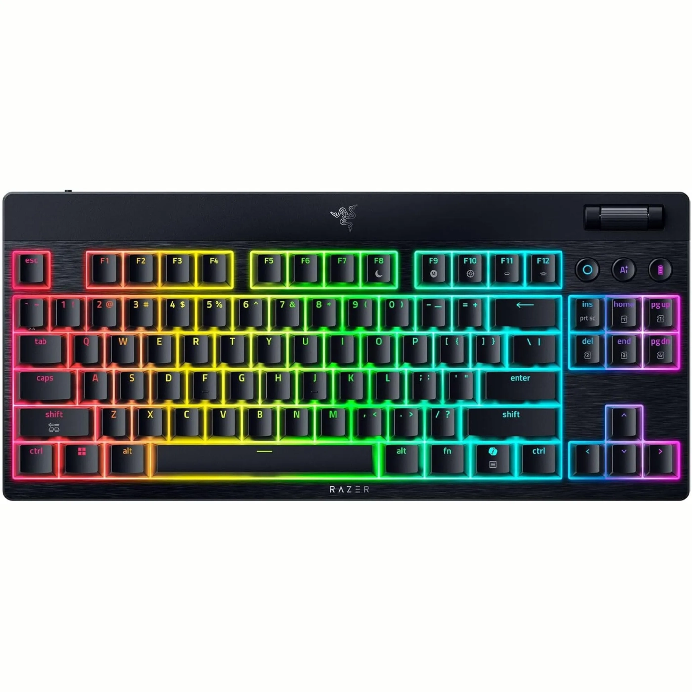 Купити Клавіатура RAZER BlackWidow V4 Low-Profile TKL Yellow Switch (RZ03-05450100-R3M1) - фото 1