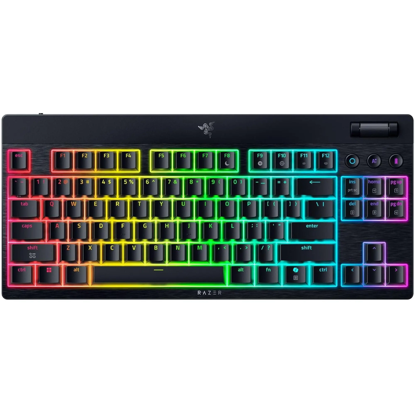 Купити Клавіатура RAZER BlackWidow V4 Low-Profile TKL Orange Switch (RZ03-05450700-R3M1) - фото 1