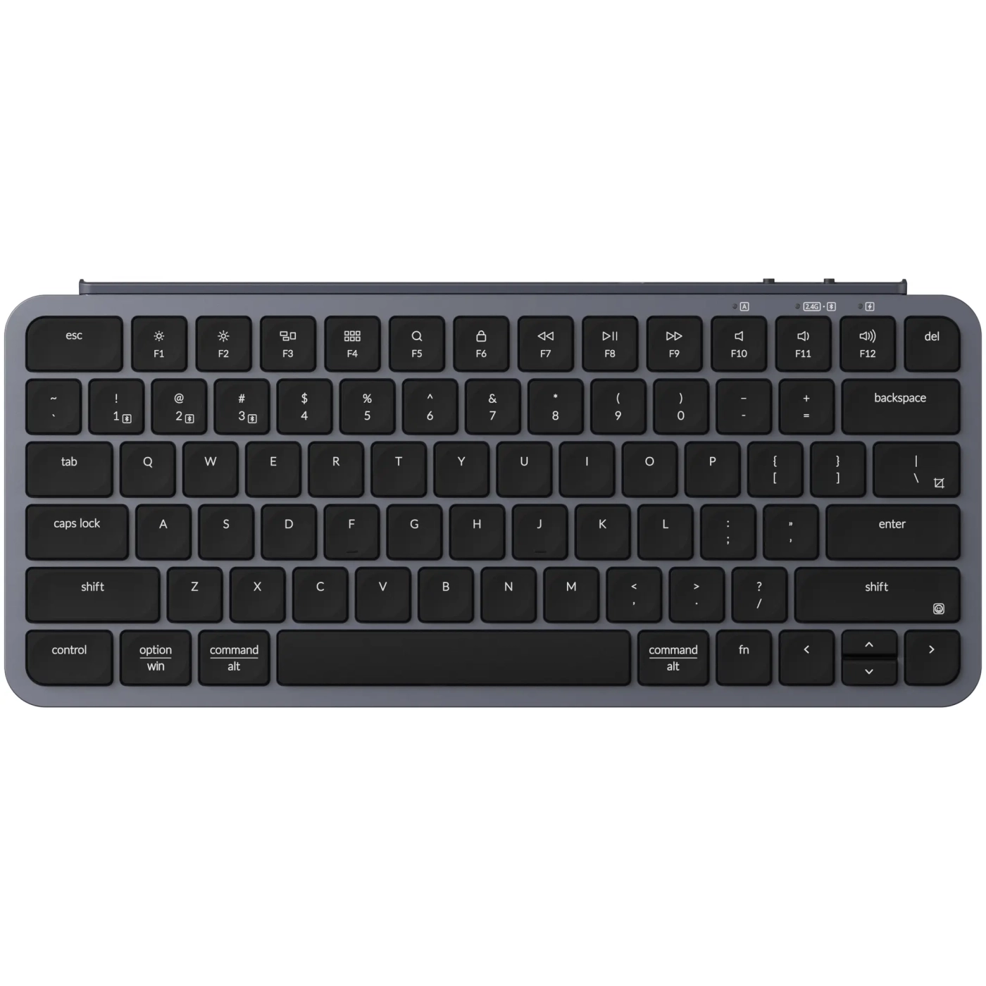 Купити Клавіатура Keychron B1 Pro USB/WL/BT Space Gray (B1P-K1-UA) - фото 1