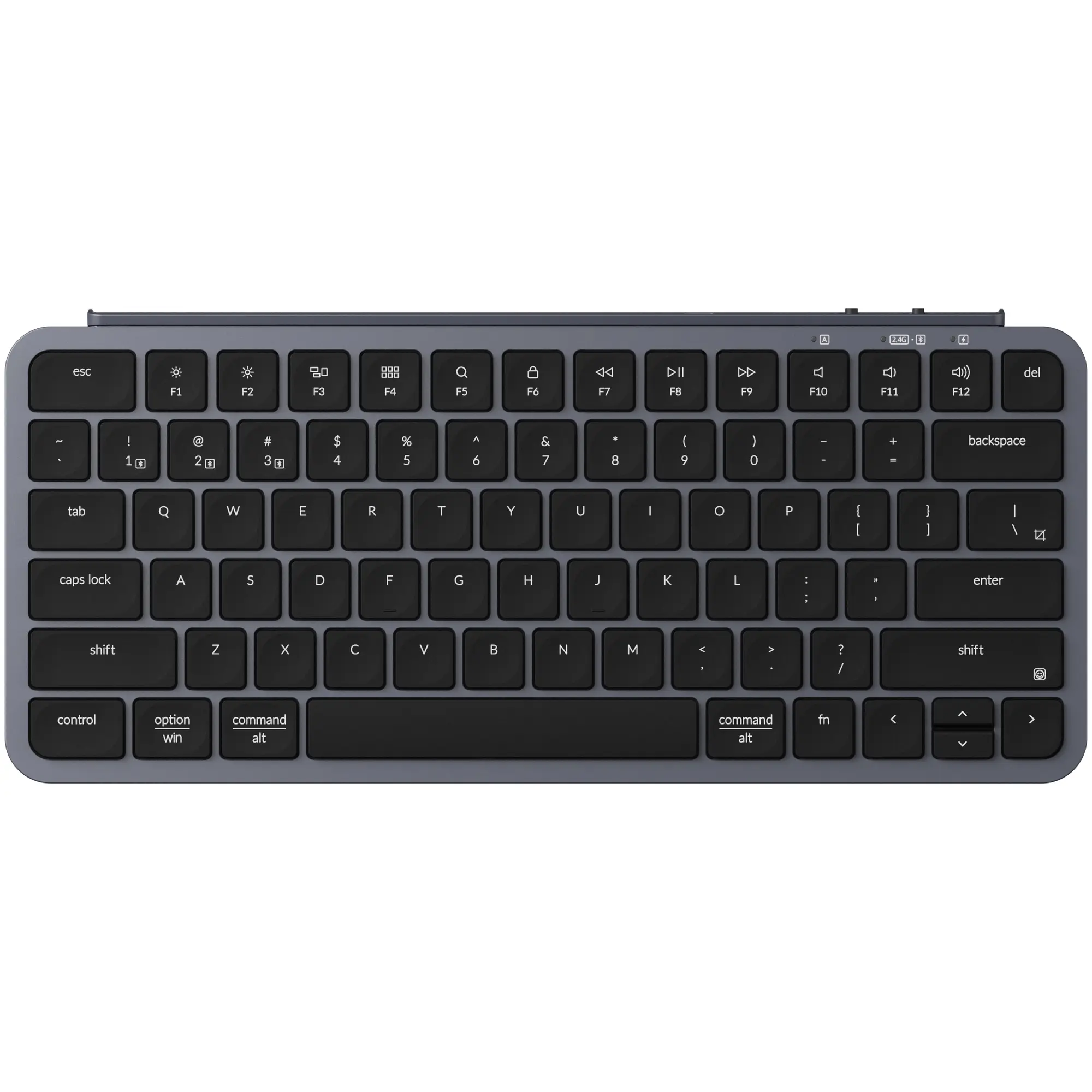 Купити Клавіатура Keychron B1 Pro USB/WL/BT Space Gray (B1P-K1-UA) - фото 1