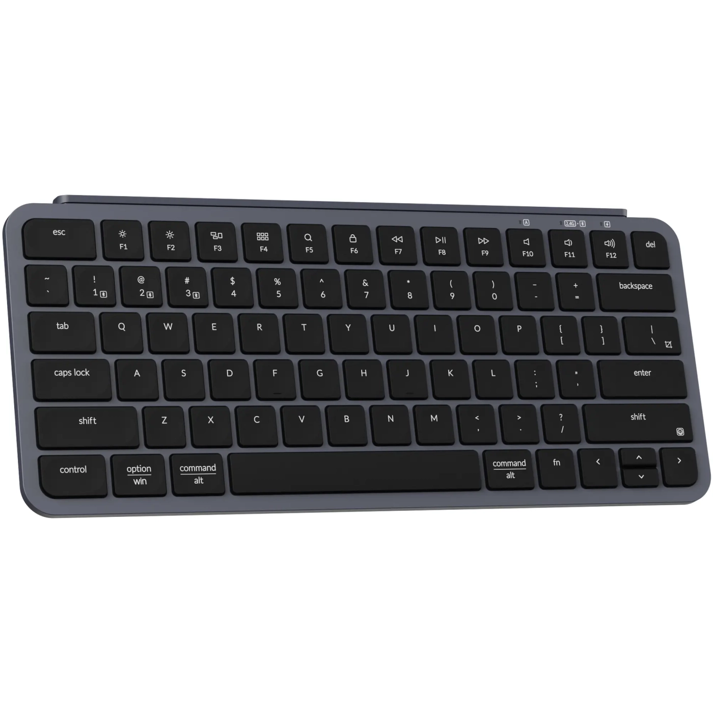 Купити Клавіатура Keychron B1 Pro USB/WL/BT Space Gray (B1P-K1-UA) - фото 2