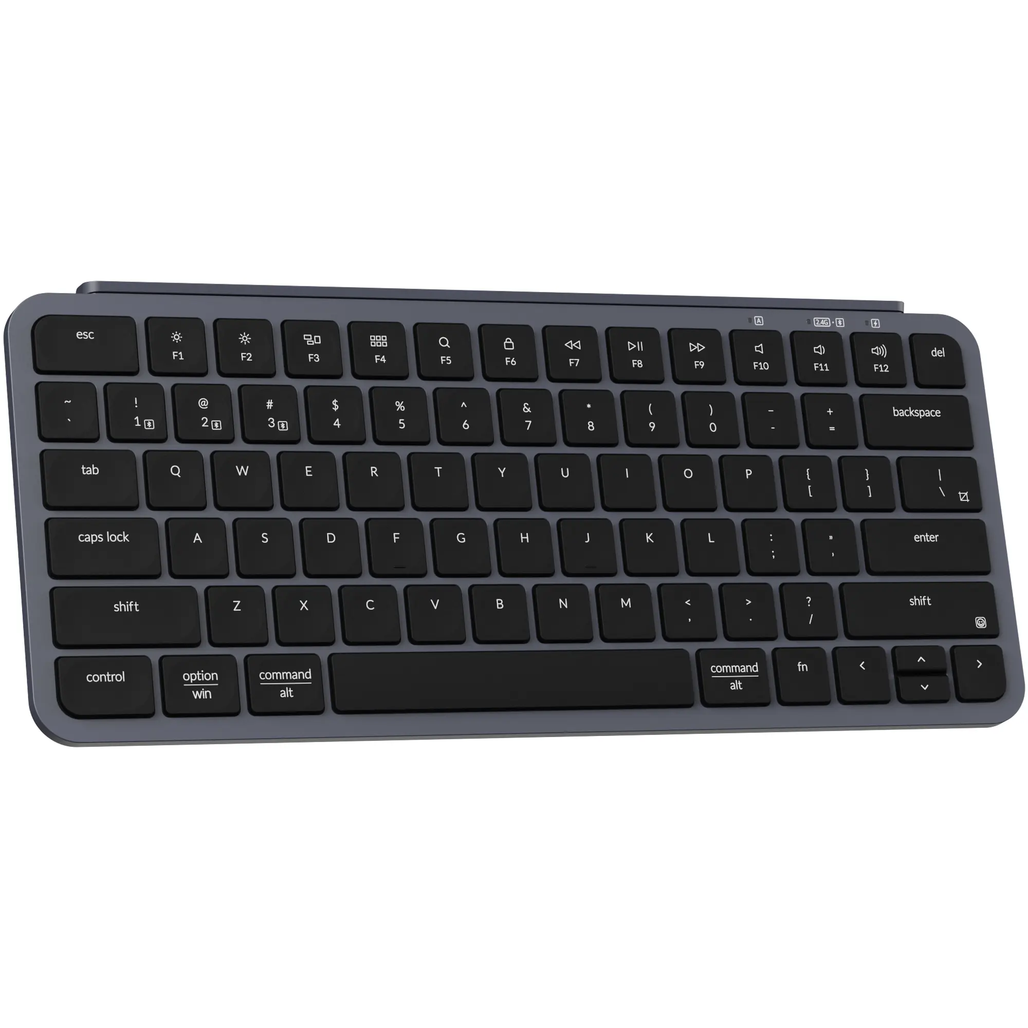 Купити Клавіатура Keychron B1 Pro USB/WL/BT Space Gray (B1P-K1-UA) - фото 2
