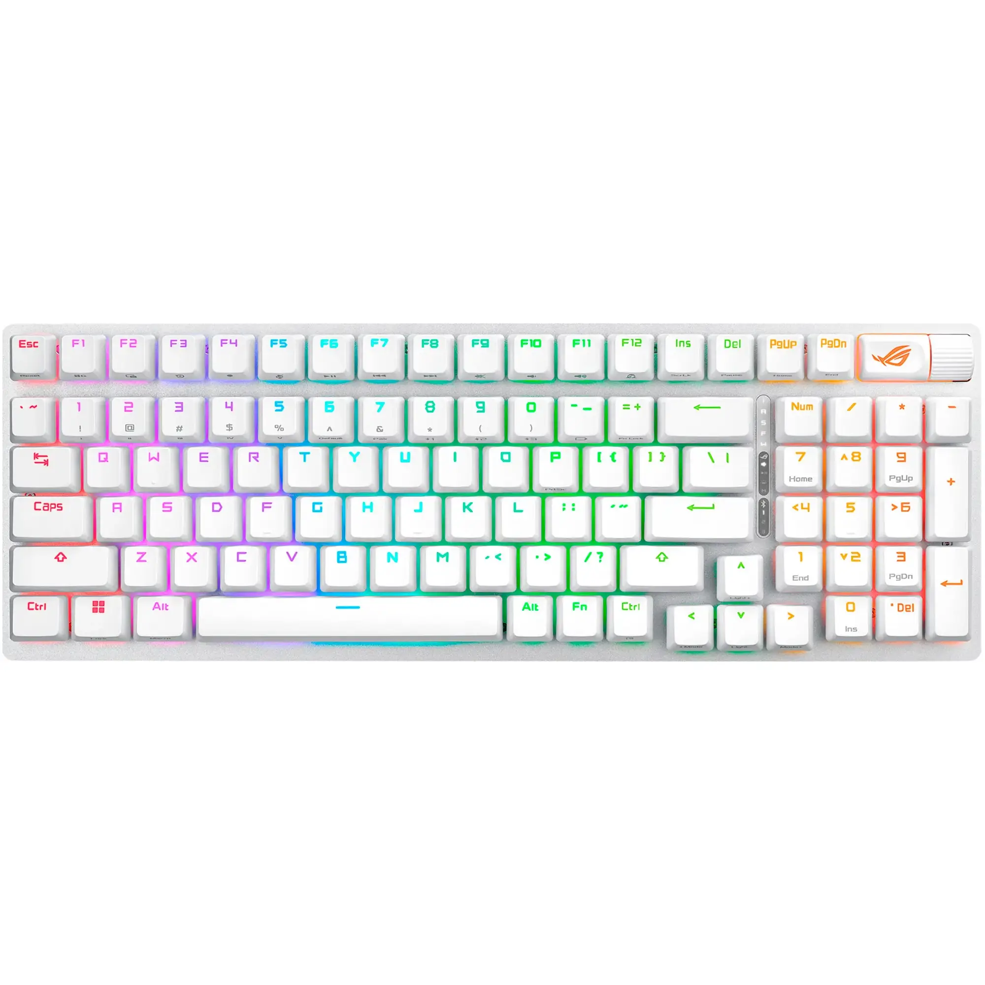 Купити Клавіатура ASUS ROG Strix Scope II 96 Wireless EN PBT (90MP037A-BKUA30) - фото 5