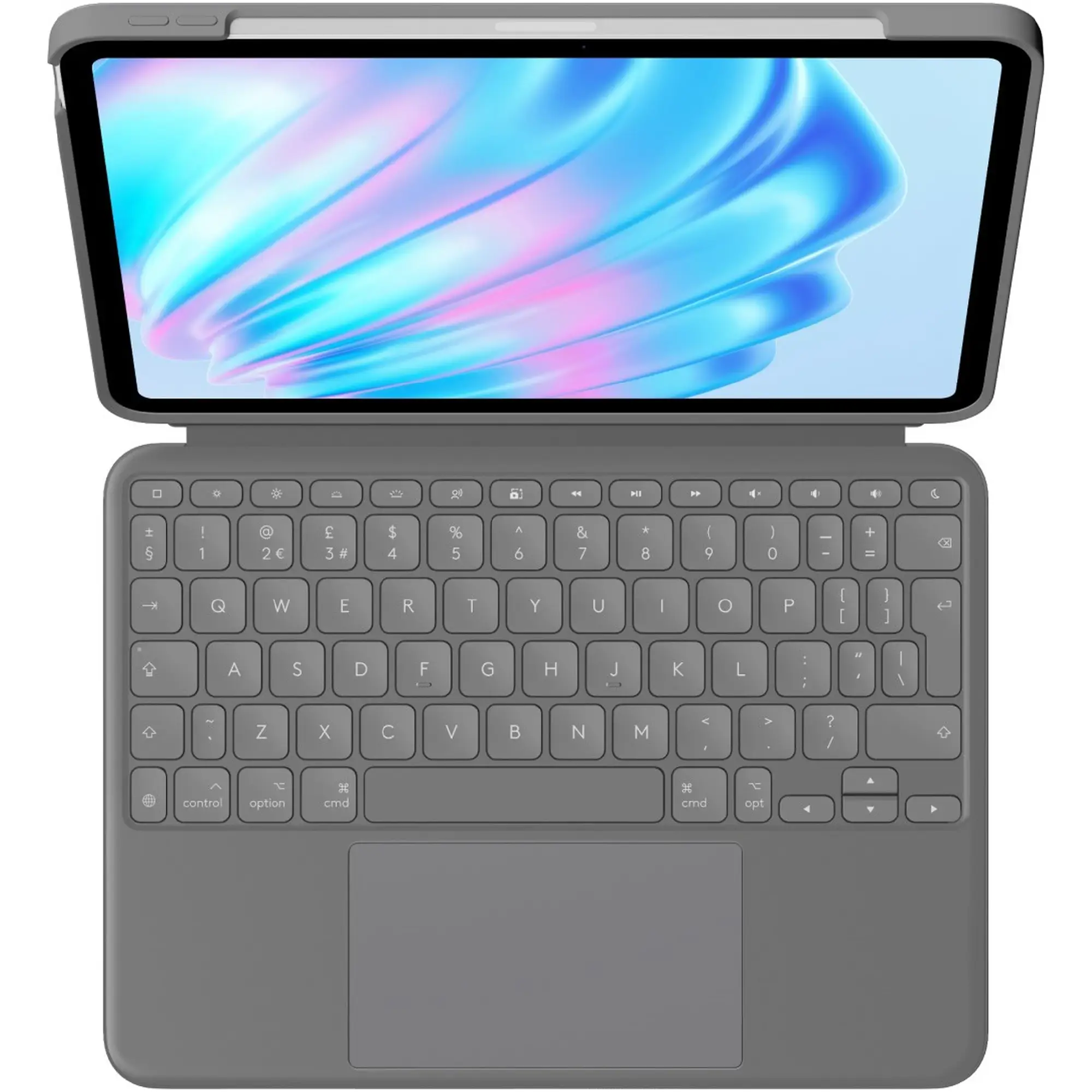 Купить Чехол-клавиатура Logitech Combo Touch for iPad Air 11" Oxford Gray (920-012636) - фото 2