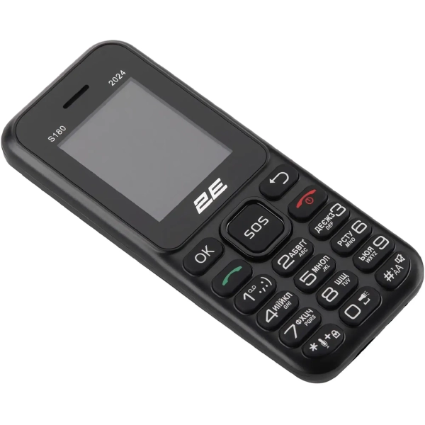 Купить Мобильный телефон 2E S180 2024 Black (694743653885) - фото 5