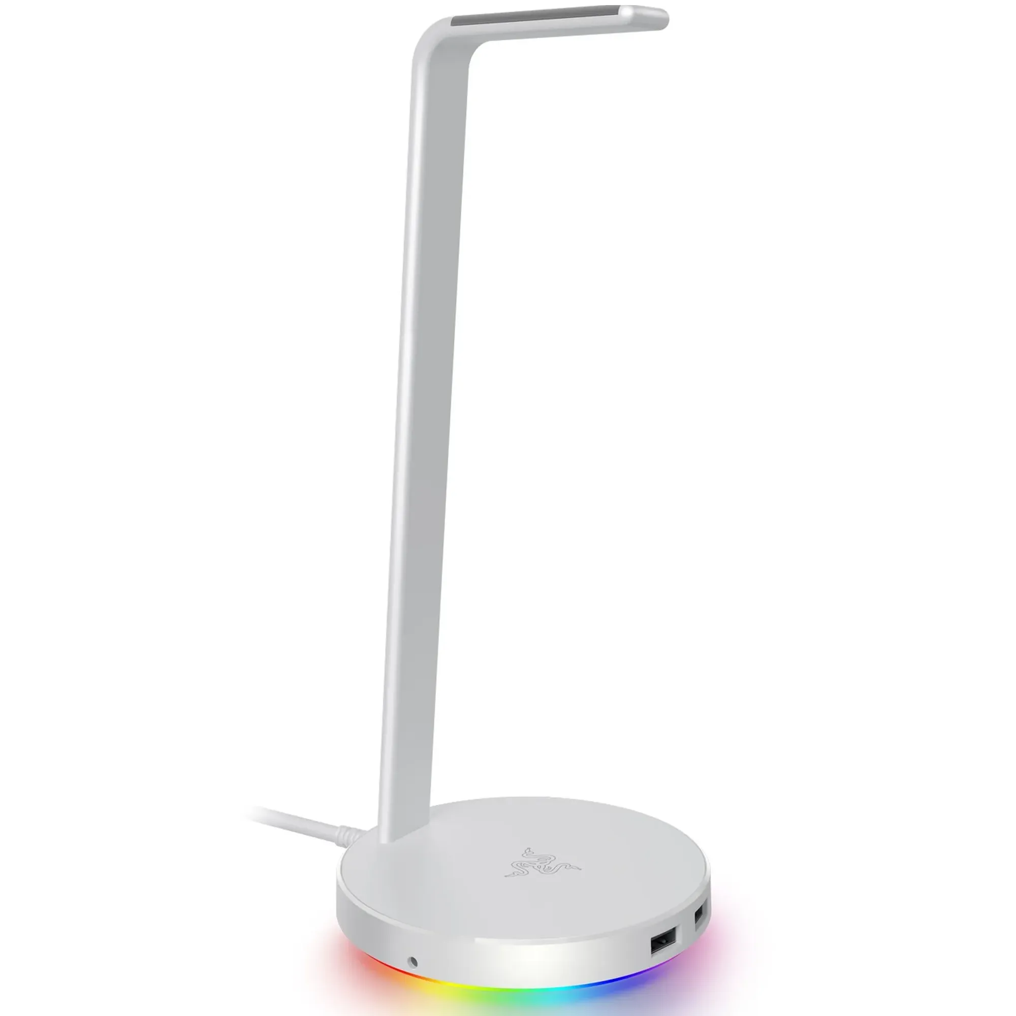 Купить Подставка для наушников Razer Base Station V2 Chroma Mercury (RC21-01510300-R3M1) - фото 1