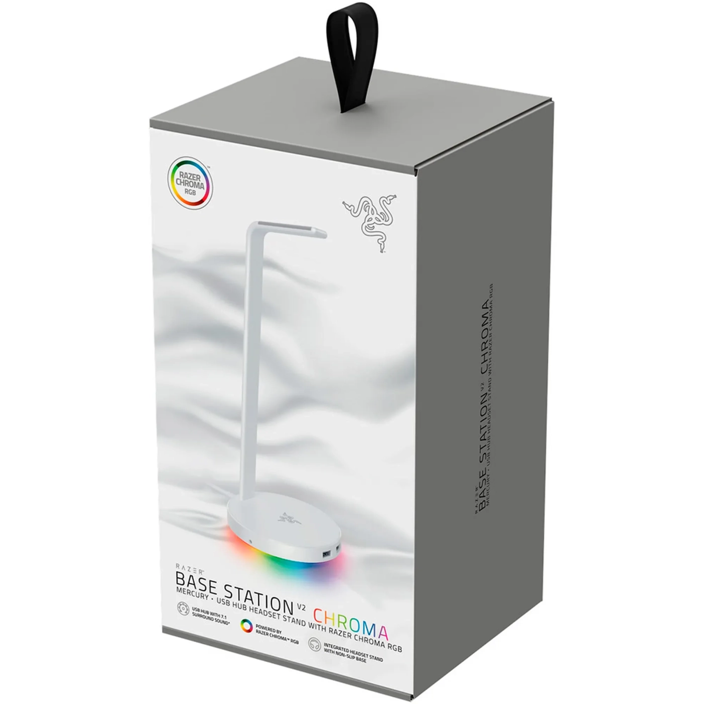 Купить Подставка для наушников Razer Base Station V2 Chroma Mercury (RC21-01510300-R3M1) - фото 5