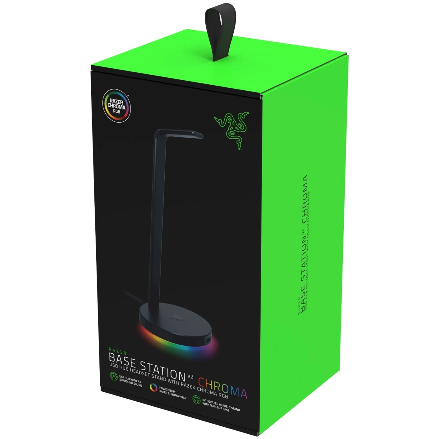 Купить Подставка для наушников Razer Base Station V2 Chroma Black (RC21-01510100-R3M1) - фото 6