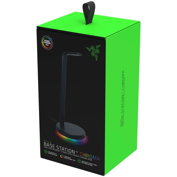 Купить Подставка для наушников Razer Base Station V2 Chroma Black (RC21-01510100-R3M1) - фото 6