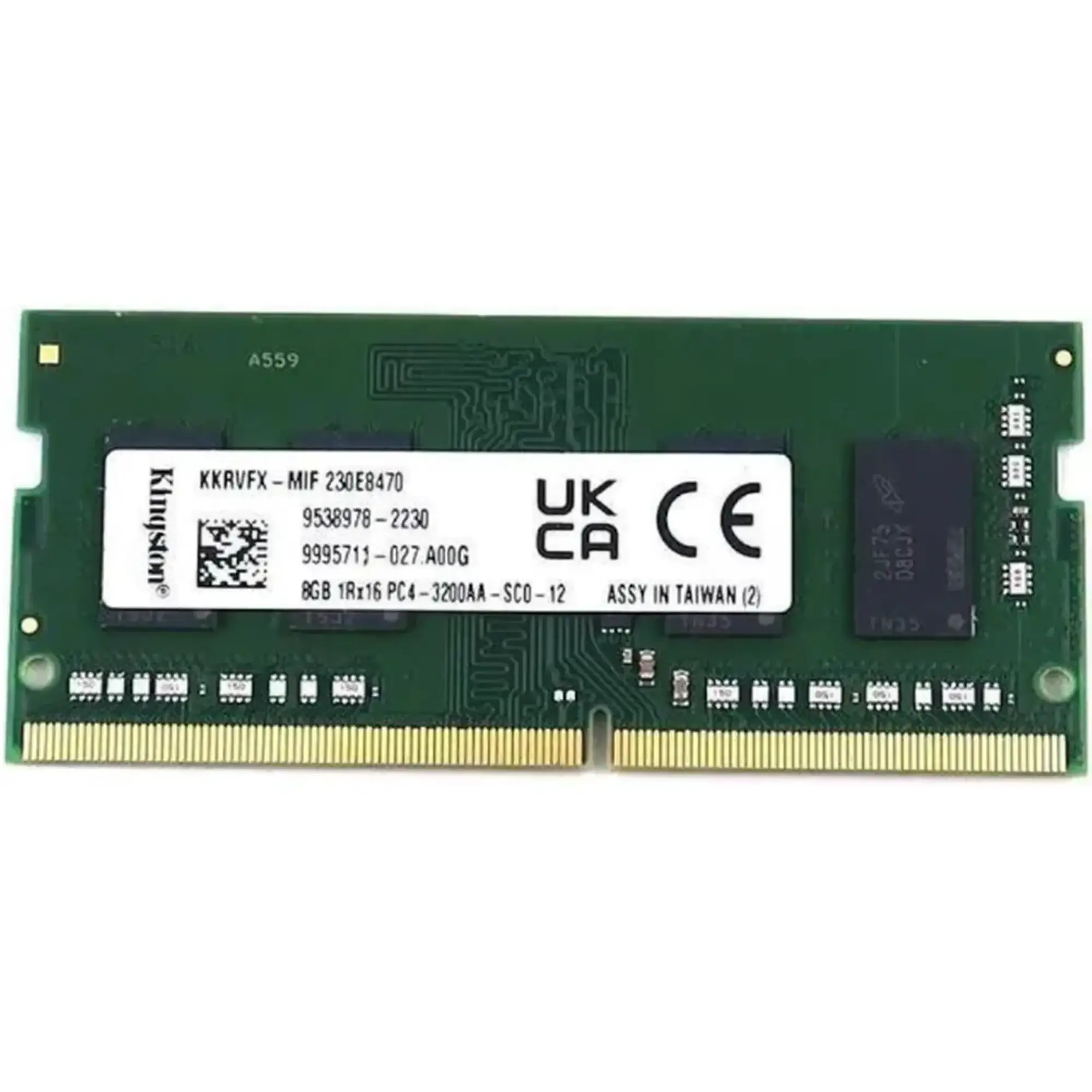 Купити Модуль пам'яті Kingston DDR4-3200 SODIMM 8GB (KKRVFX-MIF) - фото 1